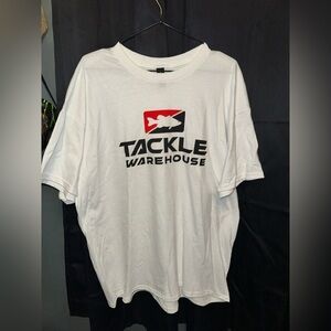 Tackle Warehouse Vertical Short Sleeve Shirt White